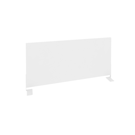 Экран боковой ЛДСП Onix O.EKR-80 800x370x18 (Белый Бриллиант/Белый)