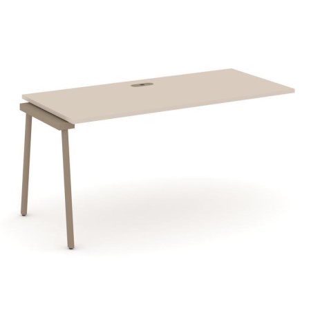 Наборный элемент рабочей станциии ES.1.NRS-4-LP (1580х730х750) (Капучино/Металл Латте)