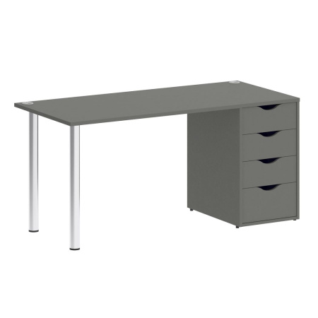 Стол письменный VR.SP-3-158.4 1580x720x750 (Металлик)