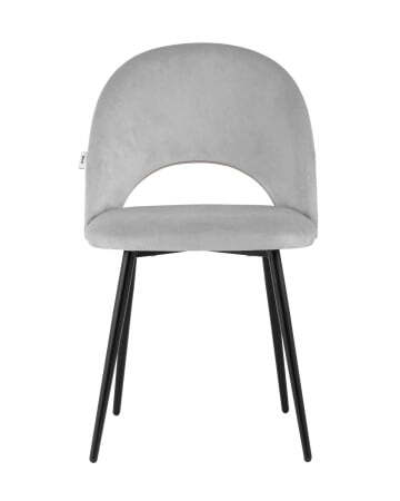 Стул Меган велюр светло-серый (Стул Меган светло-серый)