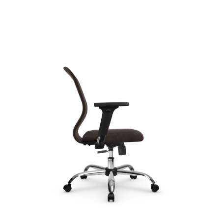 Кресло для руководителя Метта SU-Mr-4(Vivaldi)/подл.200/осн.003 (Темно-коричневый)