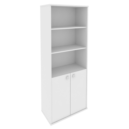 Шкаф высокий широкий Style Л.СТ-1.1 778x410x1980 (Белый)