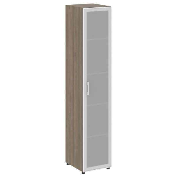 Шкаф высокий узкий нужен топ правый LT.SU 1.10R R 400x450x1990 (Вяз Благородный)