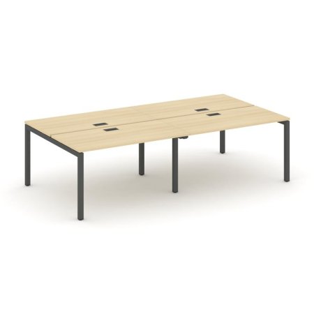 Рабочая станция 2-х сторонняя SN-5P.DRS-032 (2360х1232х750) (Акация Лорка/Металл Антрацит)