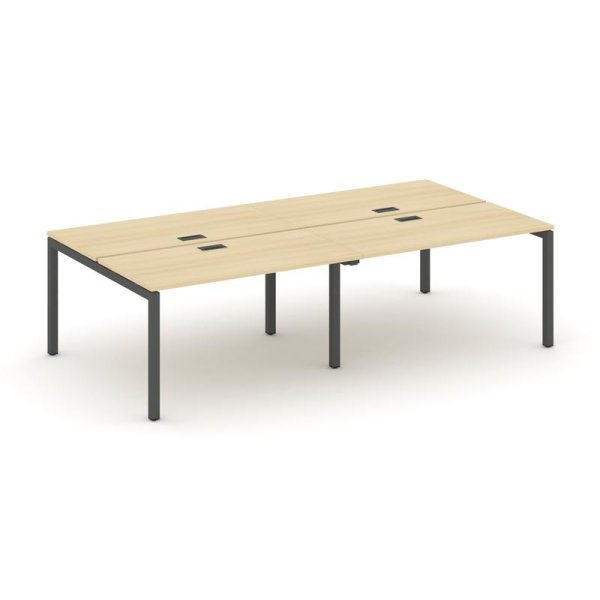 Рабочая станция 2-х сторонняя SN-5P.DRS-041 (1960х1432х750) (Акация Лорка/Металл Антрацит)