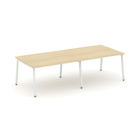 Стол переговорный SN-4A.SPRG-043.3 (2760х1180х750) (Акация Лорка/Металл Белый)