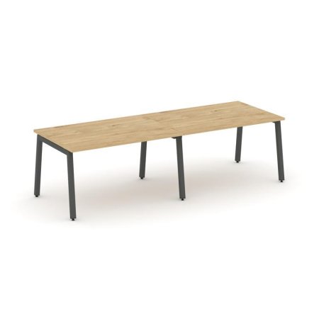 Стол переговорный SN-5A.SPRG-014.3 (3160х980х750) (Тиквуд Светлый/Металл Антрацит)