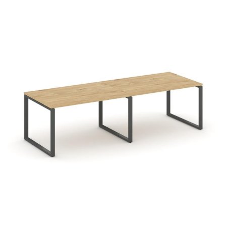 Стол переговорный SN-6O.SPRG-013.3 (2760х980х750) (Тиквуд Светлый/Металл Антрацит)