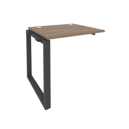 Наборный элемент рабочей станции на О-образном м/к Onix O.MO-1.NRS-0.7 780x720x750 (Дуб Аризона/Черный металл)