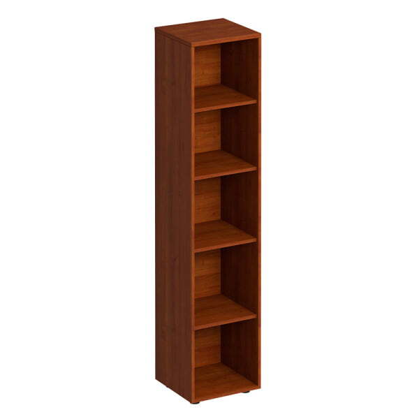 Стеллаж высокий узкий Комфорт МП2 К 428 400x380x2000 (Французский орех)
