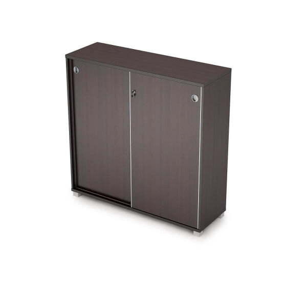 6ШКЗ.013 Шкаф-купе с замком (1237x400x1205) (Венге)