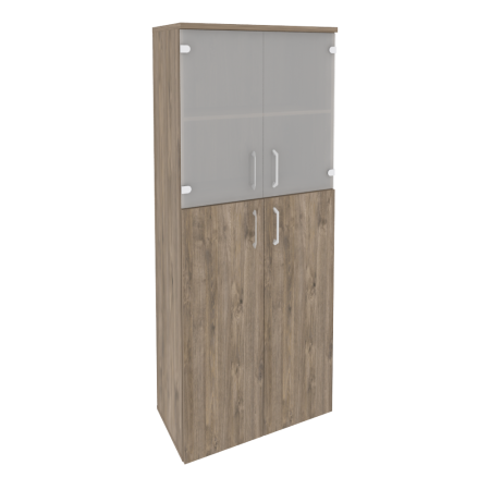 Шкаф высокий широкий Onix O.ST-1.7 800x420x1977 (Тиквуд Темный)