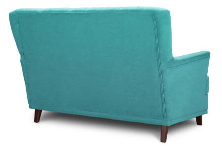 Диван 2-местный Caprize (1620x790x1000) Голубой (Голубой)