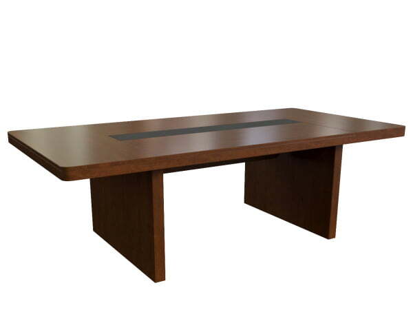 Стол для переговоров Kingston 28704W 2300x1200x750 (Темный орех)