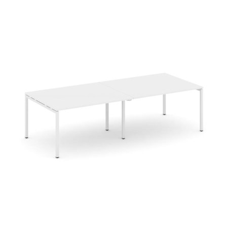 Стол переговорный SN-4P.SPRG-043.3 (2760х1180х750) (Белый/Металл Белый)