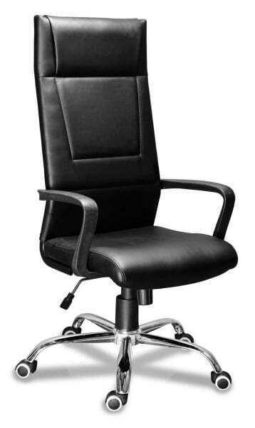 Кресло КЛЕРК PL Хром (Черный)