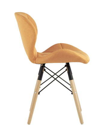 Стул Бон рогожка оранжевый (Стул Бон оранжевый)