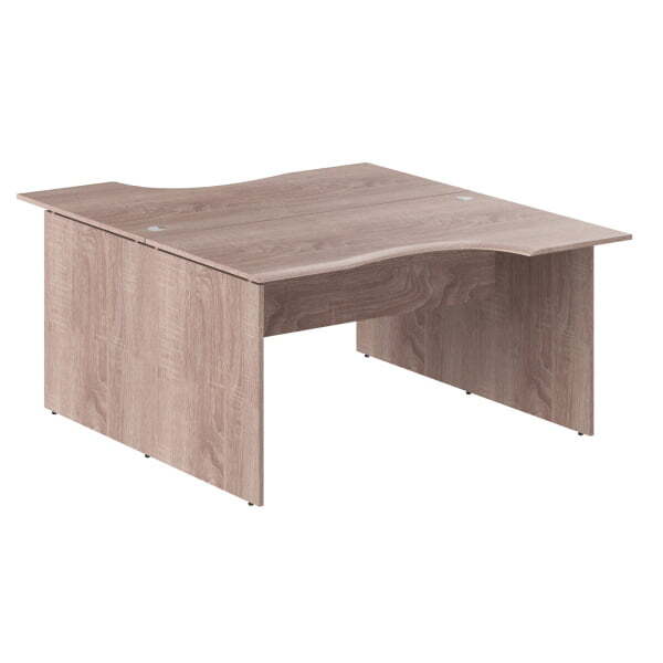 Рабочая станция из 2-х столов Wave W2CET 149.1 1400x1806x750 (Дуб Сонома)