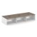 Рабочая станция 2-х сторонняя SN-D.DRS-064 (4740х1232х750) (Тиквуд Светлый/Антрацит)