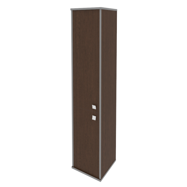 Шкаф высокий узкий, левый Style Л.СУ-1.3Л 412x410x1980 (Венге Цаво)