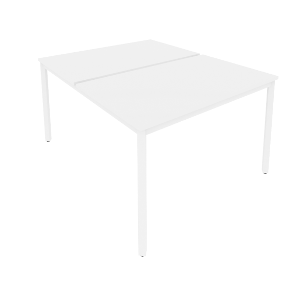 Рабочая станция на металлокаркасе Slim С.СП-4.3 1180x1475x750 (Белый/Белый металл)