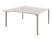 Стол-тандем на металлокаркасе Solution D-62 1600x1792x750 (Бетон/КашемирБежевый)