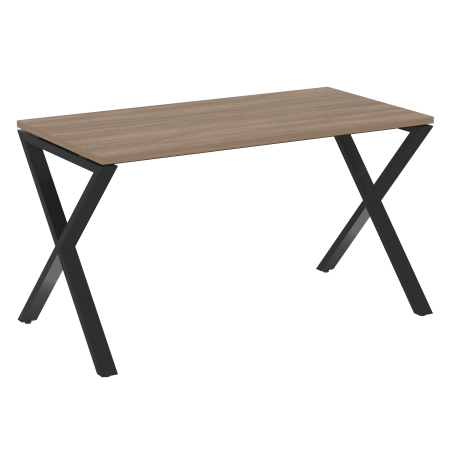 Стол рабочий VR.L-SRX-3.7 1380x720x750 (Дуб Аризона/Черный металл)