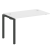 Проходной наборный элемент рабочей станции Metal System Style БП.ПРС-СП-1.2 1200x720x750 (Дуб Наварра/Серый металл)