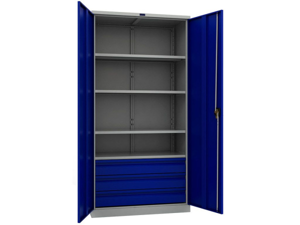 Шкаф инструментальный ТС 1995-004030 (Серый/Синий)