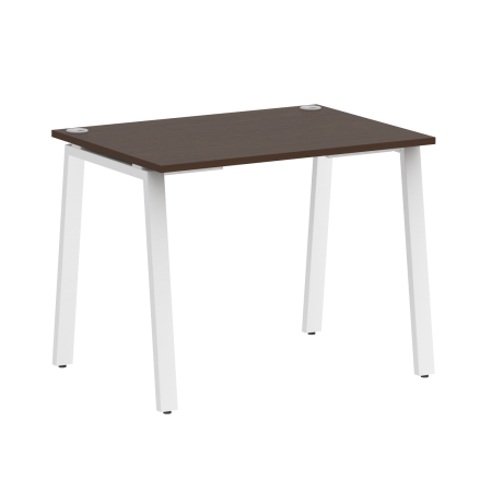 Стол письменный VR.SP-3-98.A 980х720х720 (Венге Цаво/Белый Металл)