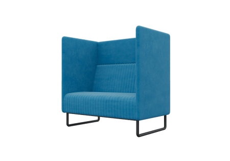 Диван одноместный BROS-1 (Forward 785/Металл Черный)