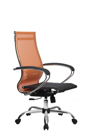 Кресло для руководителя Метта МЕТТА-9(MPRU)/подл.131/осн.003 (Оранжевый)