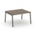 Стол переговорный SN-4A.SPRG-032.3 (1180х1180х750) (Тиквуд Светлый/Металл Антрацит)