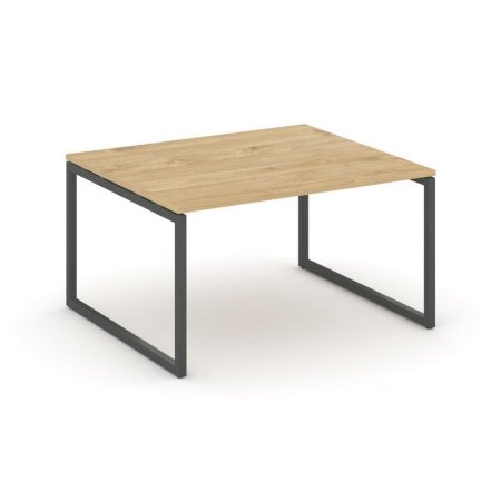 Стол переговорный SN-4O.SPRG-033.3 (1380х1180х750) (Тиквуд Светлый/Металл Антрацит)