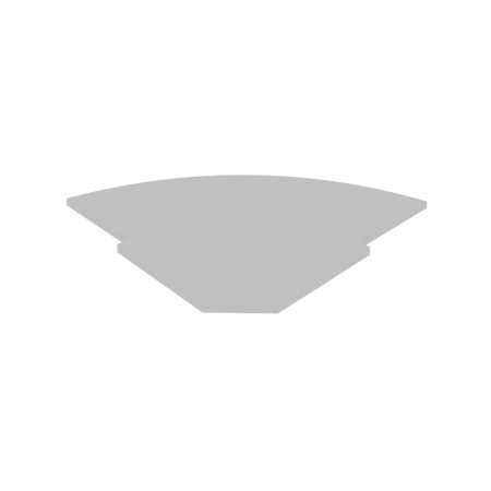 Полка для угловой секции Riva А.РС-5.1 815x815x22 (Серый)