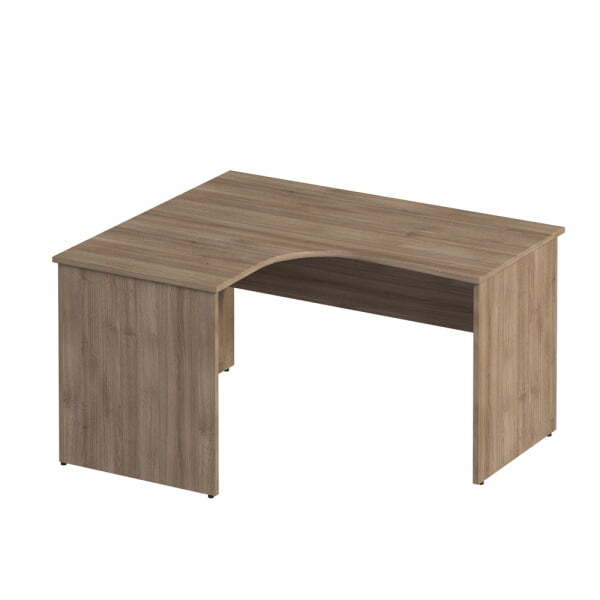 Стол эргономичный левый Комфорт К 134 1400x1200x750 (Дуб шамони темный)