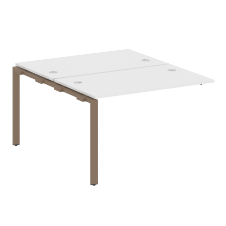Проходной наборный элемент рабочей станции Metal System Style БП.ПРС-СП-2.2 1200x1475x750 (Белый/Мокко металл)