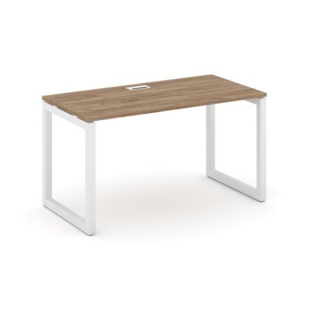 Стол письменный SN-5O.SP-011 (980х700х750) (Дуб Табак/Металл Белый)