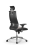 Кресло для руководителя Метта Sit 10 B2-187D - Extra /Kb40/Wh40/D02P/H3mL-G-2D(M09.B23.G18.W01) (Черный | Светло-бежевый)