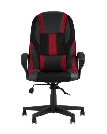 Кресло игровое TopChairs ST-CYBER 9 черный/красный (Геймерское кресло ST-CYBER 9 красный)