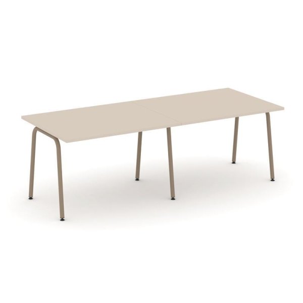 Стол переговорный ES.PRG-2.2-K (2360х980х750) (Капучино/Металл Латте)