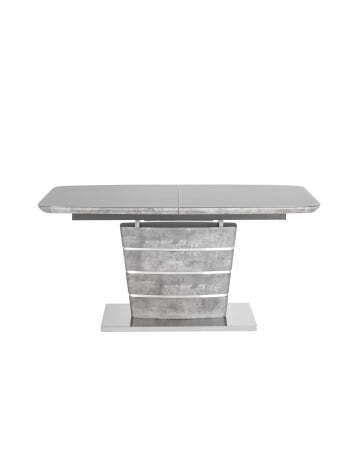 Стол обеденный Гамбург раскладной 160-200*90 серый (Стол обеденный Гамбург серый)