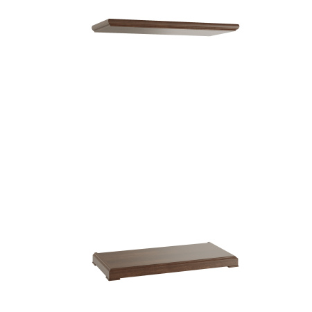 Топ и цоколь для шкафа 2 створки Ministry MNS29572 1170x550x100 (Дуб шоколад)