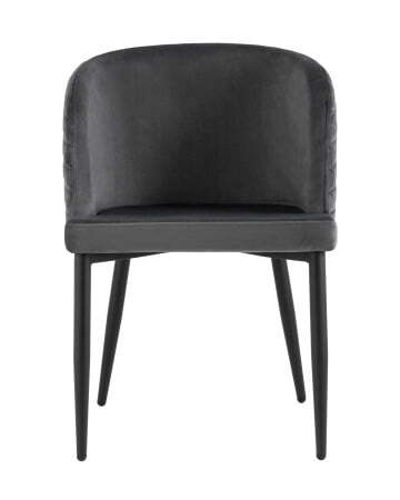 Стул Оскар велюр серый (Стул Оскар серый)
