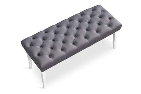 Банкетка  Nitsa 1000 (1020x420x480) Серый (Серый)