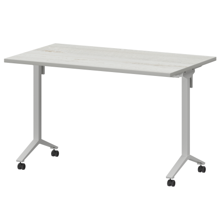 Стол мобильный складной Моби МБ25-120.70 1200x700x750 (Сосна винтер/Белый)