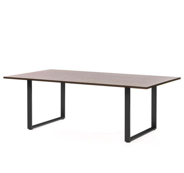 EXE Стол для переговоров (Орех/Черный металл)