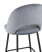 Стул барный Меган велюр серый (Стул барный Меган серый)