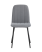 Стул Easy велюр серый (Стул Easy серый)