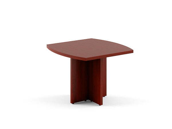 Стол переговорный Born В123 1000x1000x750 (Бургунди)